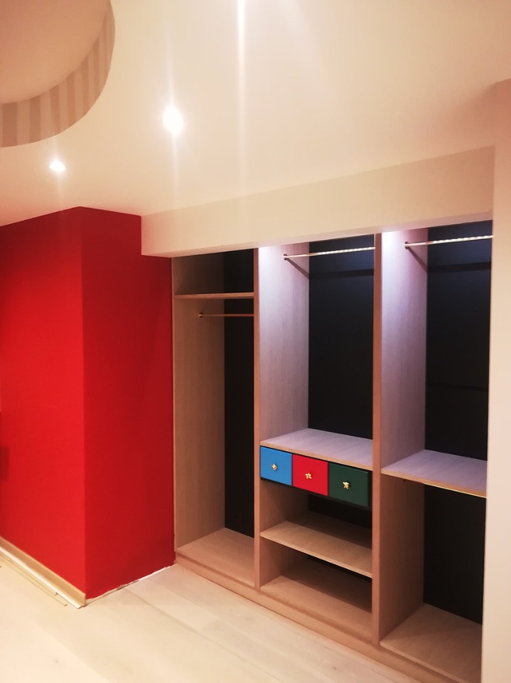 Dressing   réalisé  salle 1